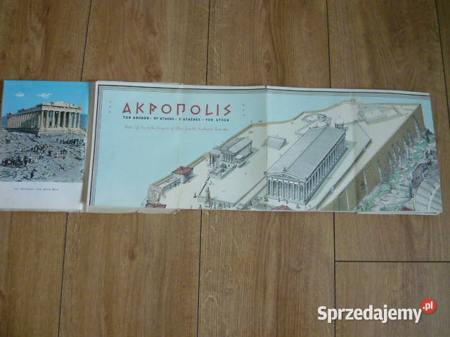 Akropol przewodnik mapa sprzedam