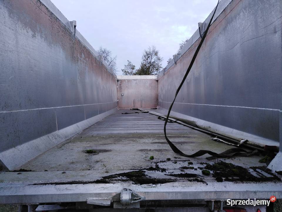 Naczepa benalu 45 m klapodrzwi wywrotki Poddębice sprzedam