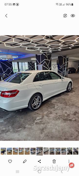 Sprzedam mercedes e350 bengaz Klasa E Łomża