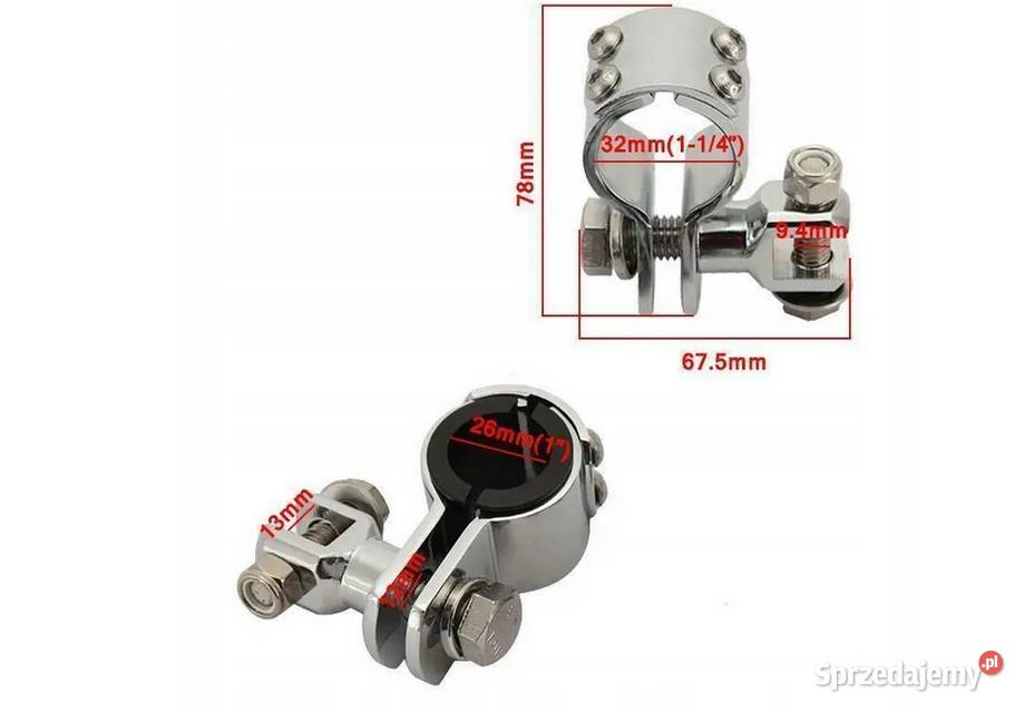 OBEJMY UCHWYTY NA GMOLE 2532 MM SPACERÓWKI Sosnowiec