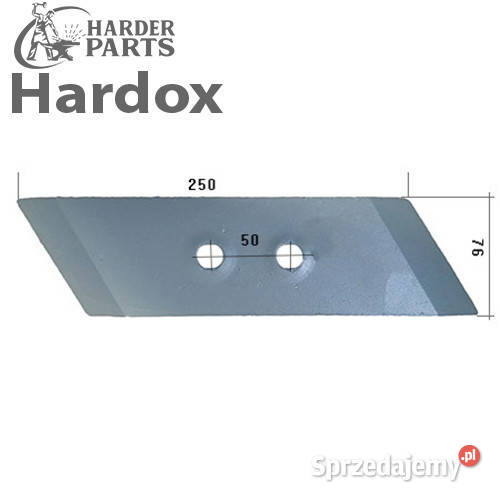 Dłuto 100ha HARDOX 177327L części do pługa Suwałki