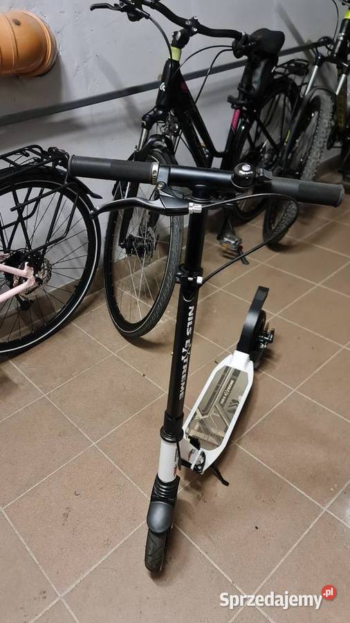 Hulajnoga Miejska Nils Extreme HM208T biała Oświęcim sprzedam