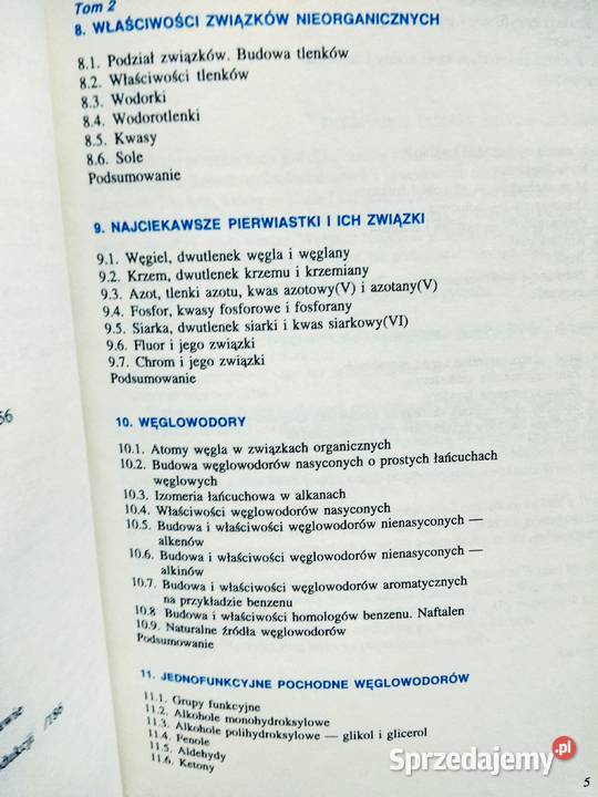 Chemia WSiP podręcznik unikatowe antykwariat mazowieckie Warszawa