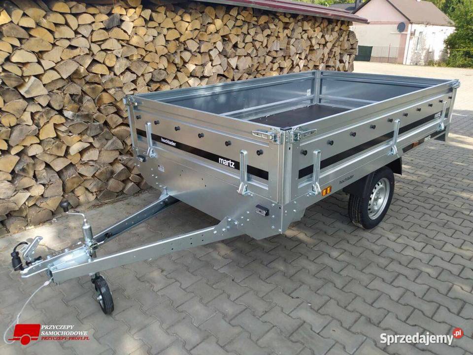 Lekka przyczepa wym 254x151x40 platforma towarowe Lublin