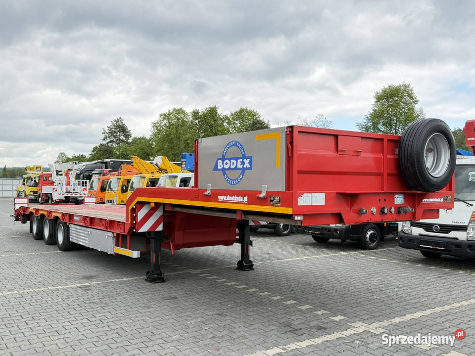 niskopodwoziowa Bodex NN3J Ładowność 26500 3osie Motoryzacja Widełki