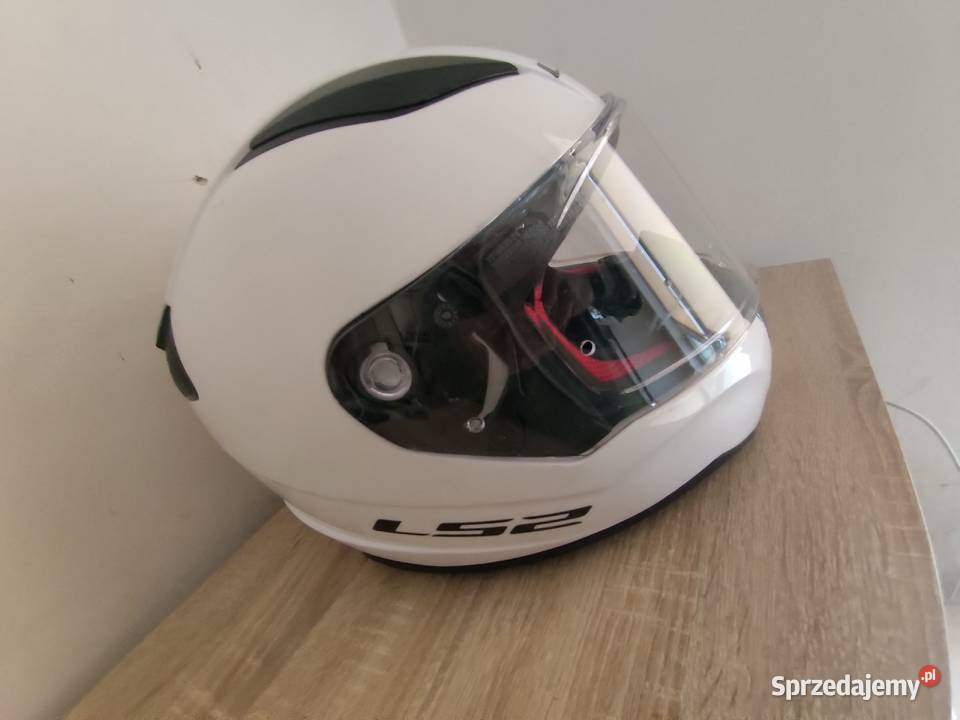 Kask motocyklowy LS2 Rapid white L Kaski małopolskie Bochnia sprzedam