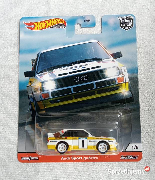 Hot Wheels Premium Audi Sport Quattro stan mint Samochody i pojazdy Jaworzno