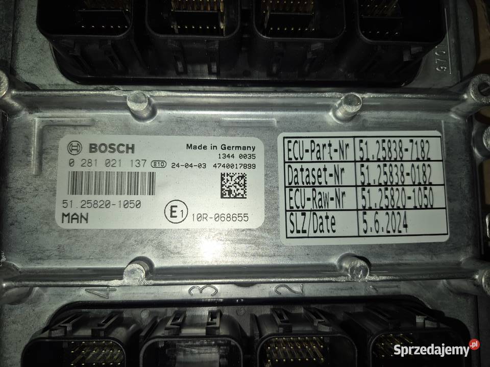 Sterownik SILNIKA MAN Tg3 Tgx Tgs Obłotne