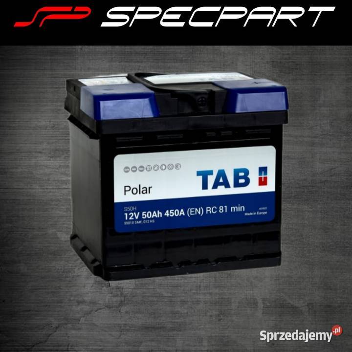 Akumulator TAB 50Ah 450A DOWÓZ TRÓJMIASTO Gdańsk sprzedam