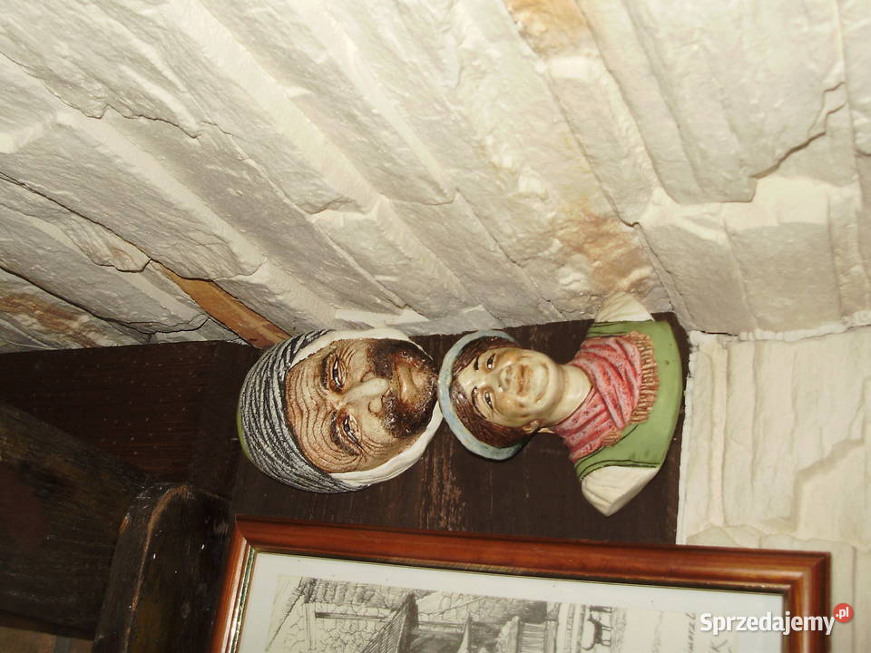 Gipsowe maski PRL dziś już unikaty Ożarów Mazowiecki sprzedam