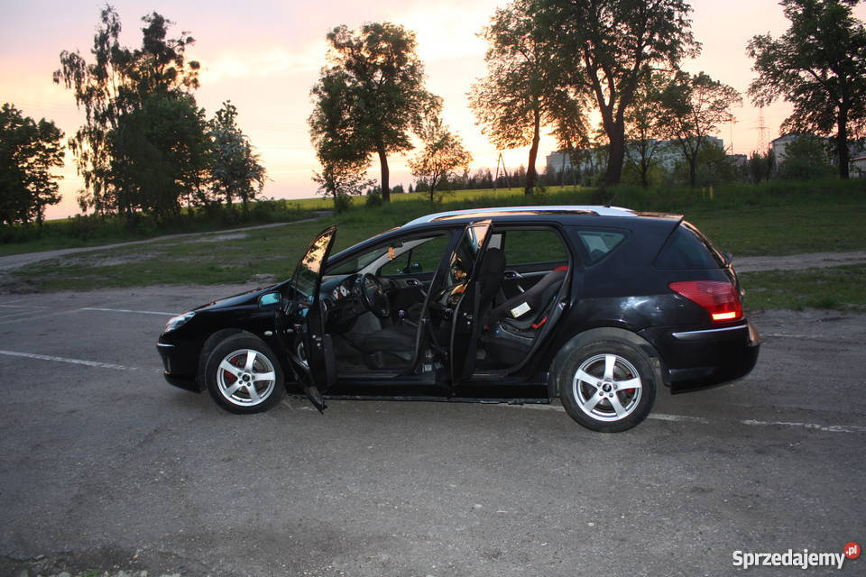 Peugeot 407 SW 2O HDI Panorama dach 407 Samochody osobowe Bartoszyce
