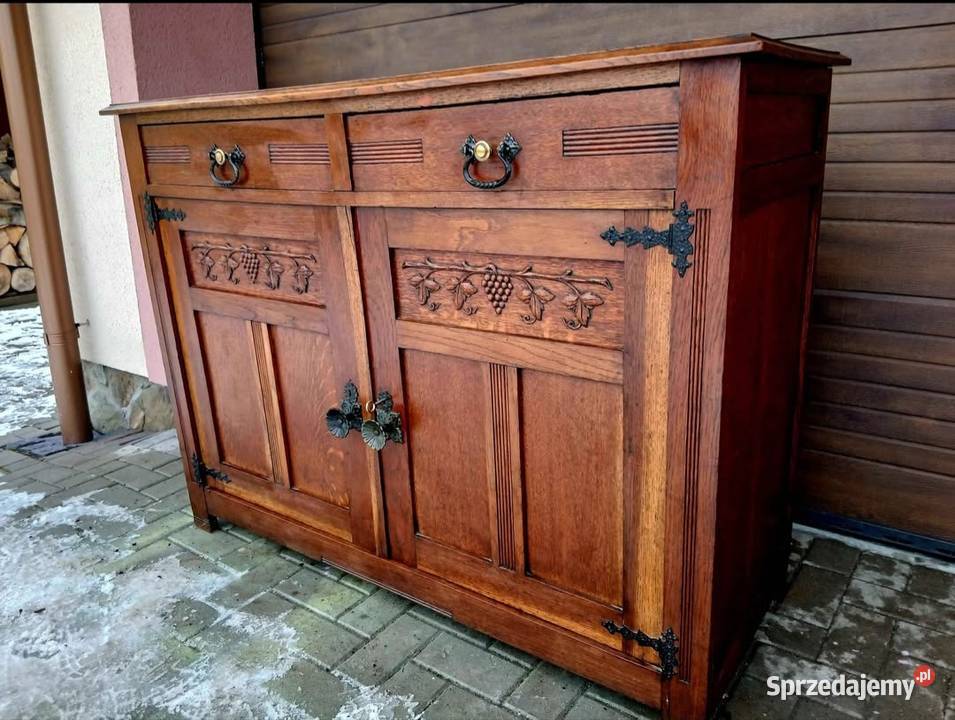 Komoda Drewniana Wiejska Stylowa Kamienna Góra