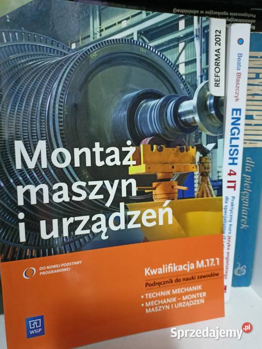 Montaż maszyn i urządzeń książki Warszawa