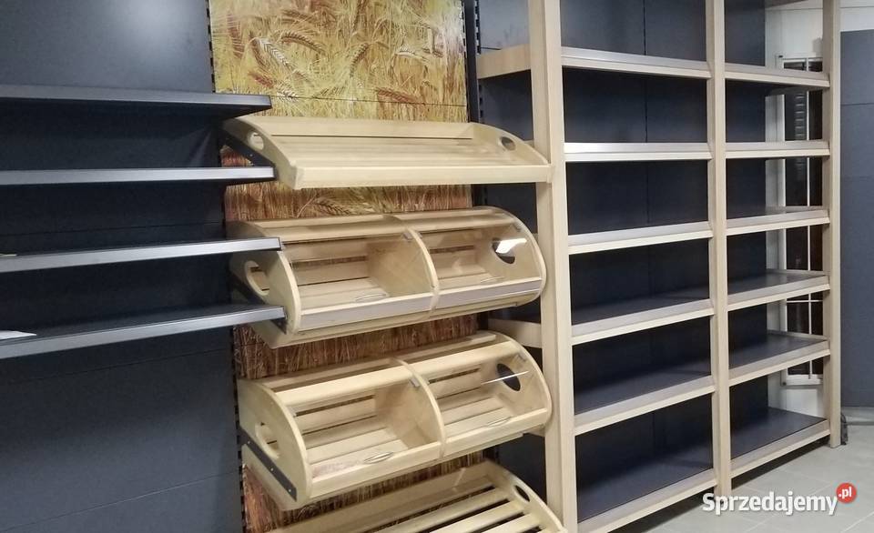Regał sklepowy piekarniczy regał na pieczywo Sklep Barczewo