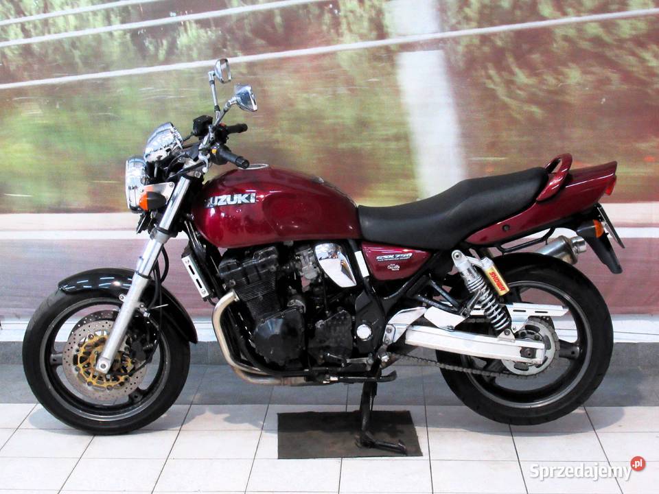 Suzuki GSX 750 Inazuma 1999 Dowóz raty 48386km Motocykle, skutery, quady łódzkie Kutno