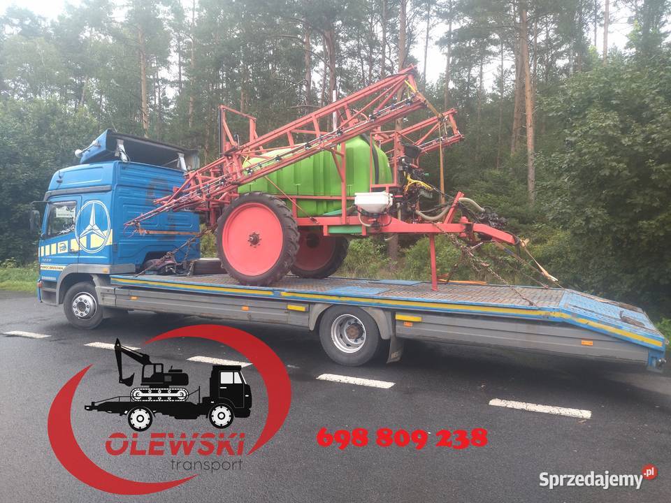 Transport maszyn pomoc drogowa auto pomoc wielkopolskie Konin