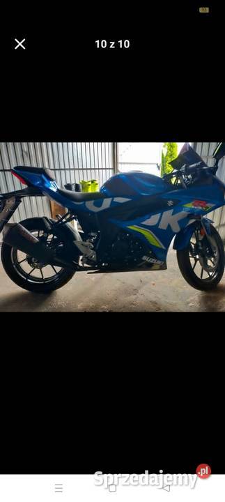 Suzuki GSXR metalic Pawłowo Skockie