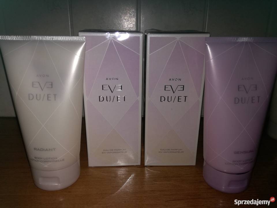 Zestaw Eve Duet wody perfumowane Radiant i Kraków