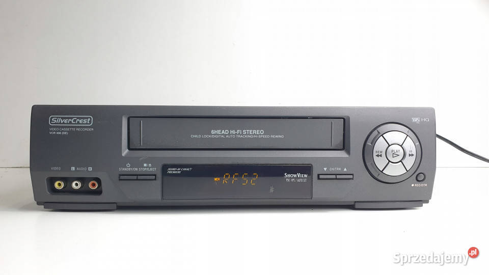 Video magnetowid SILVER CREST 6 head VHS Międzychód