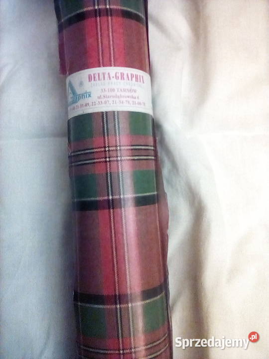 Duży papier pakunkowy kratka produkt vintage