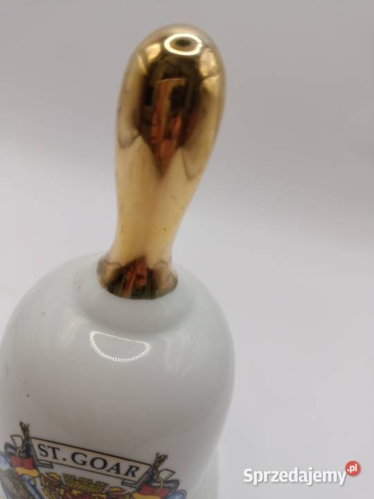 Dzwonek dekoracja ozdoba miasto bibelot ST GOAR Porcelana i szkło Zamość