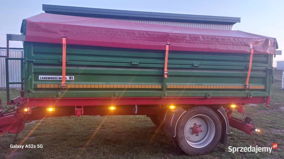 Przyczepa jednoosiowa Przyczepy rolnicze Zwoleń sprzedam