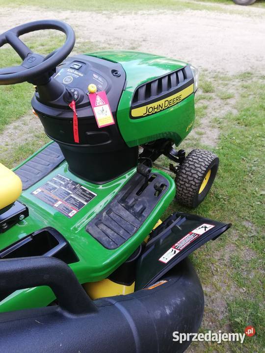 Traktorek kosiarka z koszem John Deere Łosie sprzedam