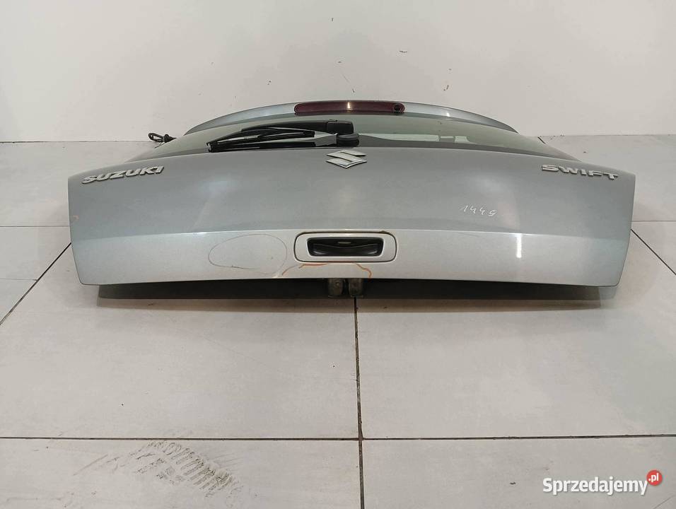 KLAPA TYŁ ZCD MK6 Suzuki Swift IV 20042010 Klapy bagażnika