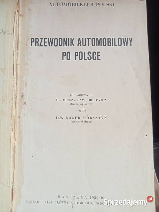 Przewodnik Automobilowy Polsce Automobilklub mazowieckie sprzedam