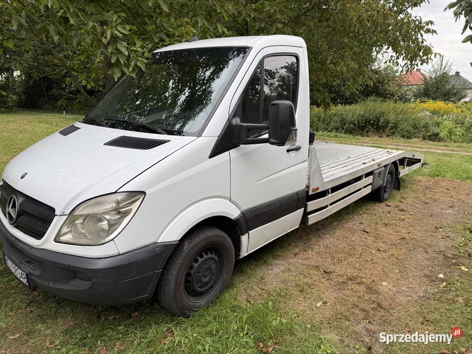 Mercedes Sprinter laweta 22 biturbo Majdan Królewski