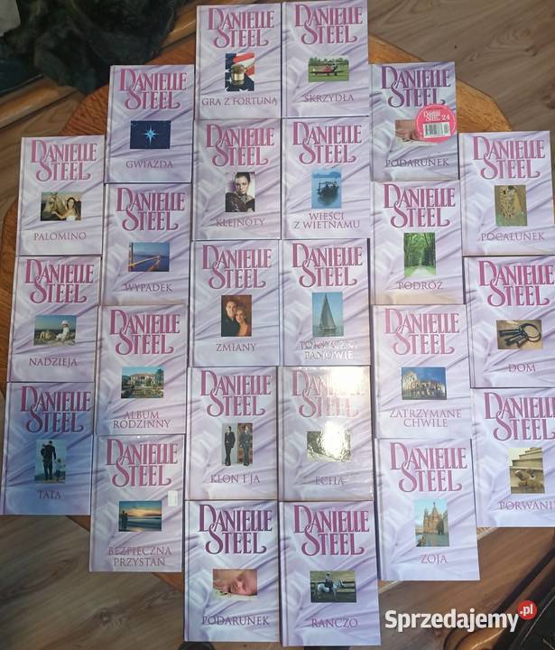 Danielle Steel zestaw 24 książek wyd Amber świętokrzyskie Końskie sprzedam