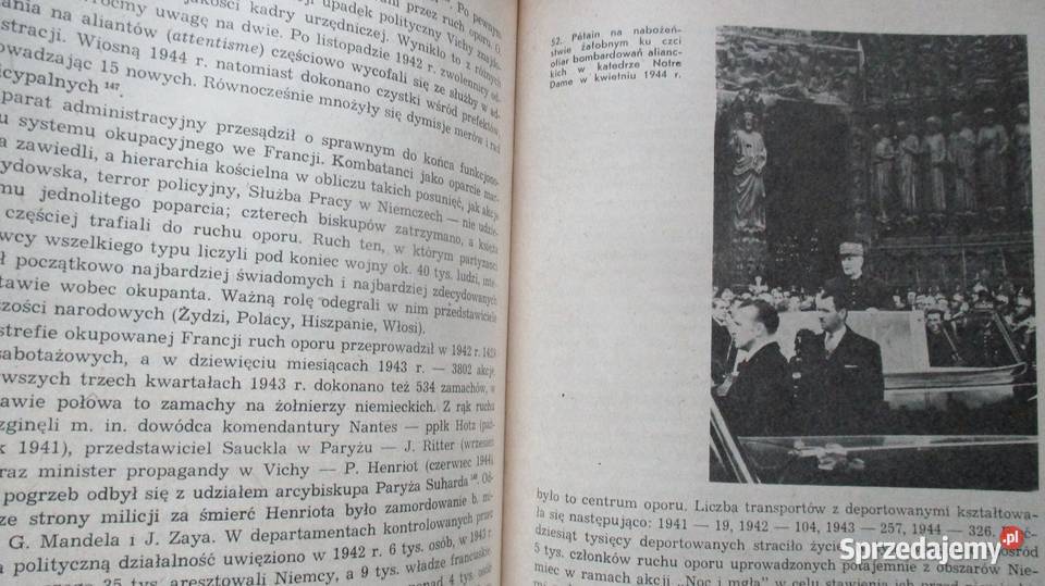 Faszyzm i okupacje 1938 1945 wojna reparacje Łódź sprzedam