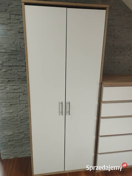 Zestaw mebli szafa i 2 komody Komody Bystra