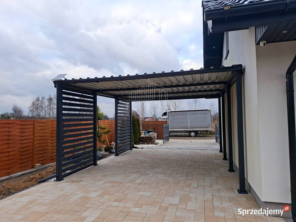 Carport PREMIUM Wiata samochodowa 4x5m dodatkowa 768zł/m2 Niepołomice