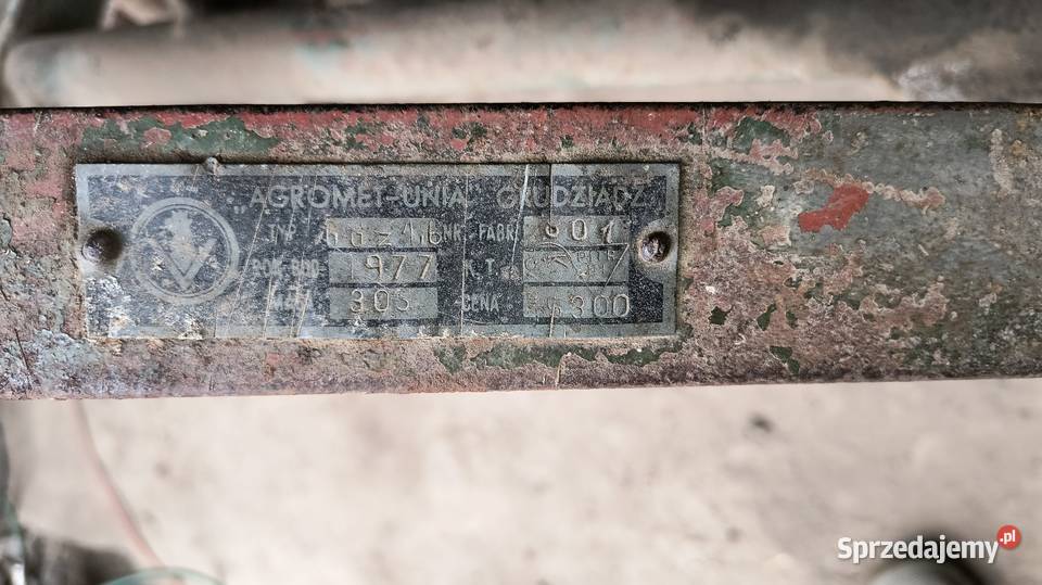 Glebogryzarka Unia Grudziądz Dobrzejewice sprzedam