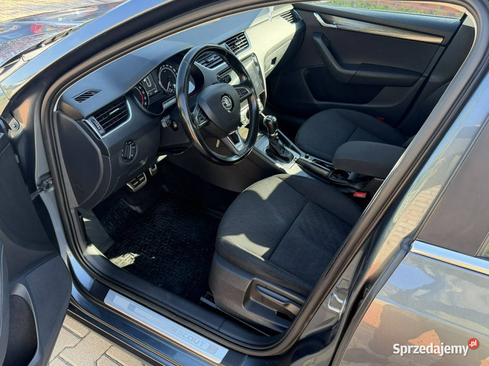 koda Octavia Skoda Octavia Scout 4x4 20TDI 2014 szary wielkopolskie