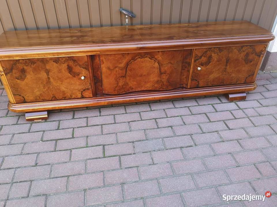 Komoda ARTDECO Niska RTV Pod Telewizor Solidna