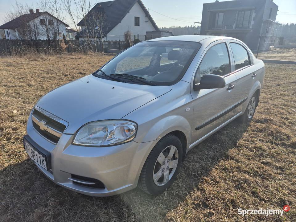 Chevrolet Aveo 12 gaz Salon Polska 1200cm3 mazowieckie Legionowo