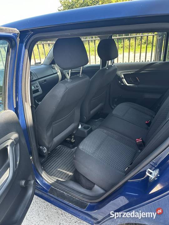 Skoda Fabia II 12 TSI 86 2012 r Hatchback mazowieckie Sierpc