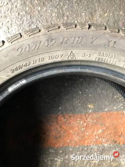 Opony zimowe Matador Nordica MP93 24545 R18 4 mazowieckie Przasnysz sprzedam