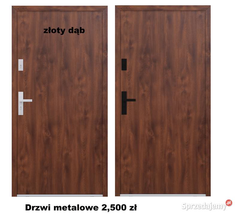 Drzwi drewniane i metalowe ZEWNĘTRZNE małopolskie Olkusz