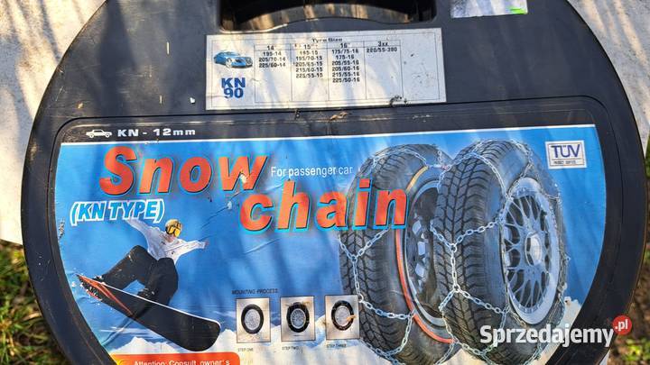 Sprzedam Łańcuchy Zimowe Samochodowe snow chain Wrocław