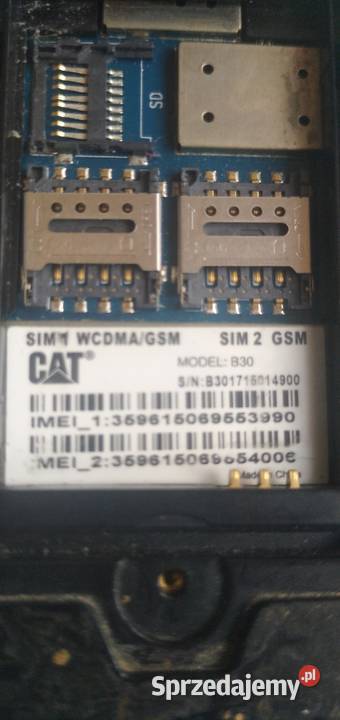 caterpillar b30 cat telefon