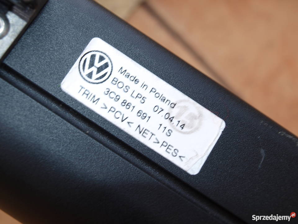 VW Passat Kombi siatka pionowa roleta bagażnika Wyposażenie wnętrza Kalisz
