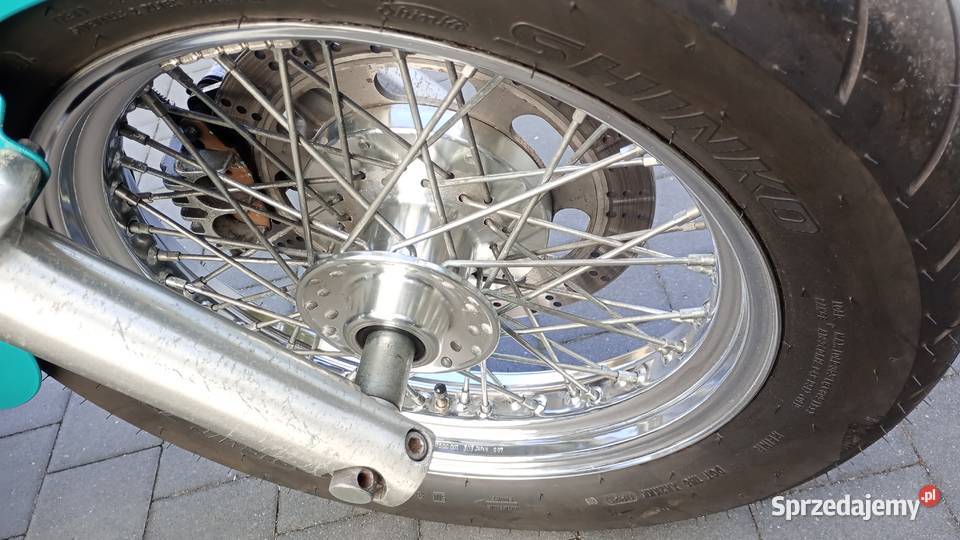 Kawasaki Vulcan vn 800 clasic super stan niebieski Mielec