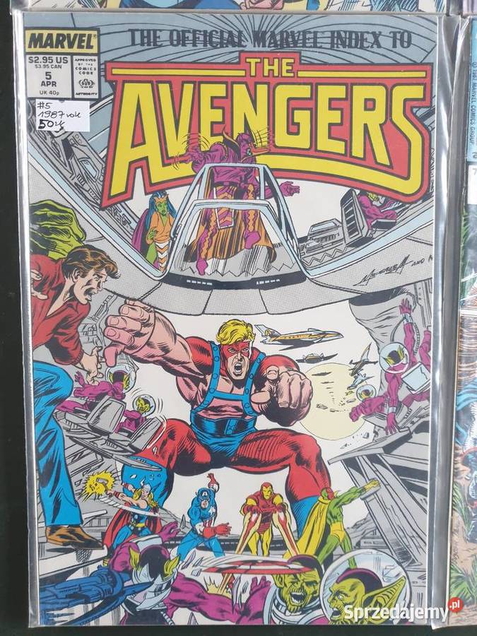 The Official Marvel Index to The Avengers 4 Gdynia