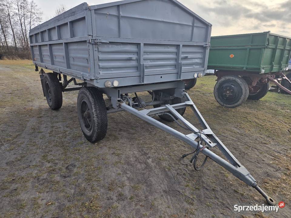 Przyczepa Autosan D46 zarejestrowana w super łódzkie Złoczew