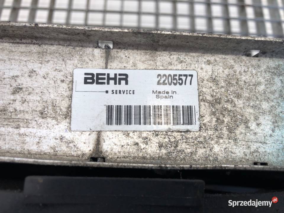 INTERCOOLER WENTYLATOR MERCEDES W638 2205577 22 podkarpackie