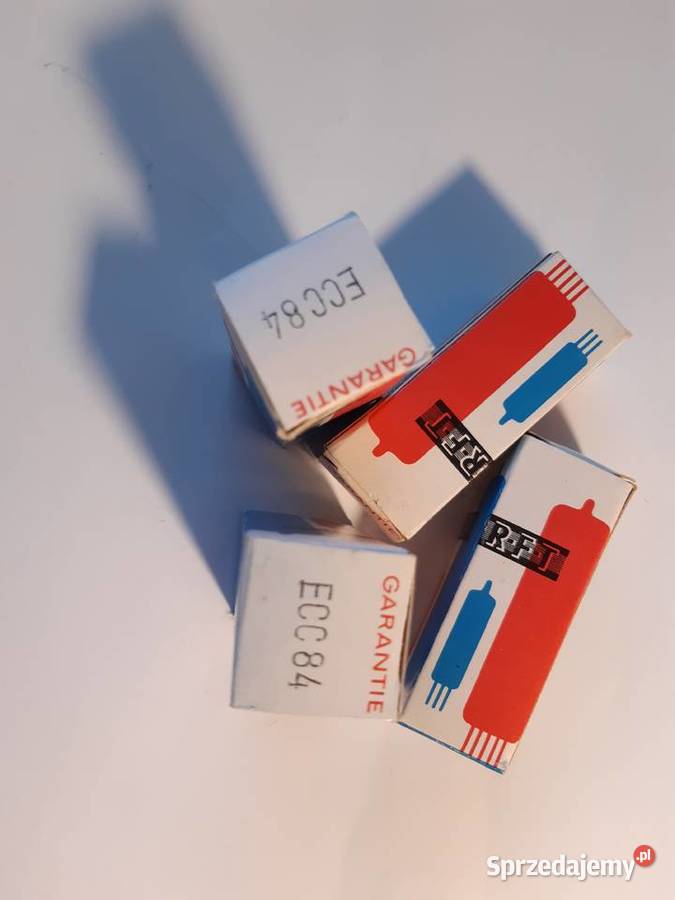 lampa elektronowa RFT ECC84 NOC 4 Części i akcesoria Łomża