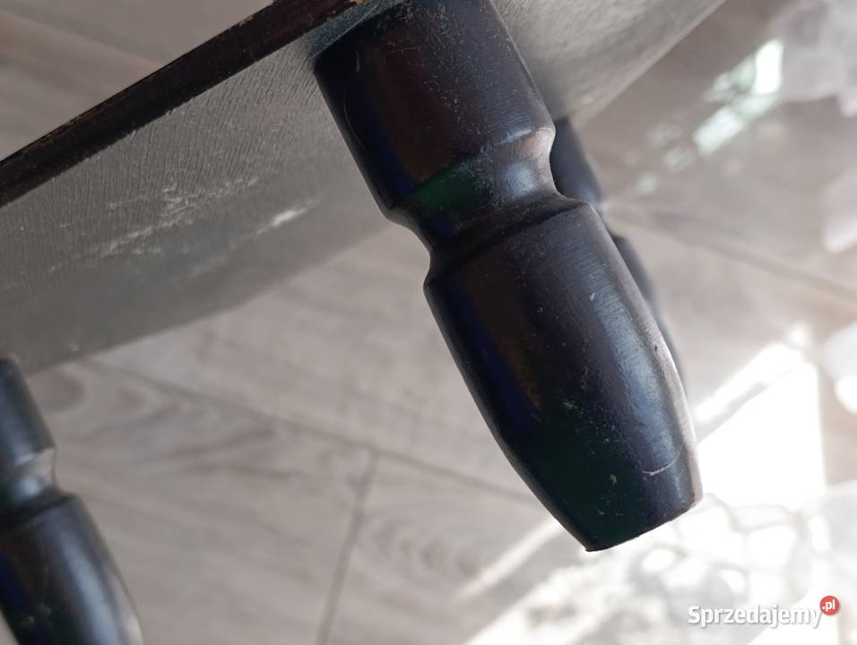 kwietnik stolik czarny słupek Poznań